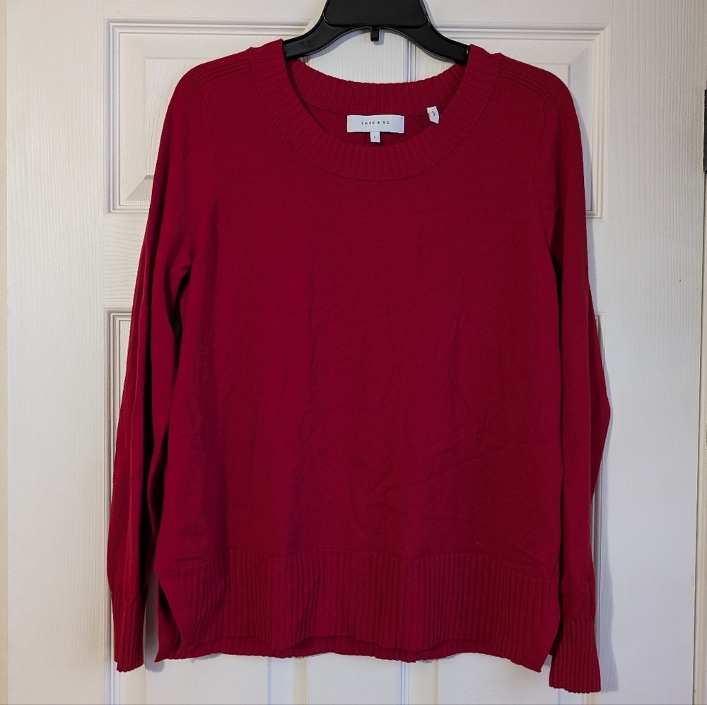 Lark & Ro Women's Red Sweater Size L